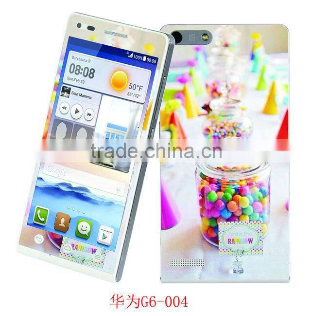 imitate leather skin sticker for HUAWEI G6