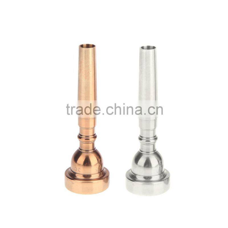 Gold-plating 3C Trumpet Mouthpiece Copper Alloy Durable Stylish Golden