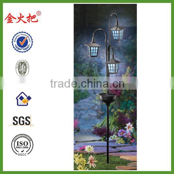 Set of 2 Outdoor Solar Hanging Jar Tops