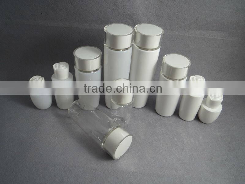 new material PETG cosmetics bottle for make up remover