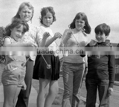 wholesale novelty gift toy click clack balls with handle