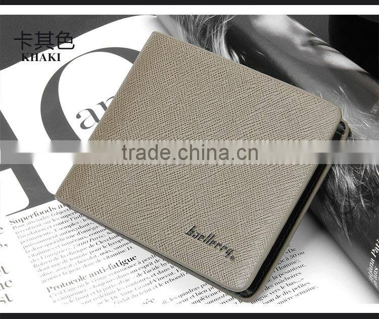custom pu leather beallerry mens wallet for men