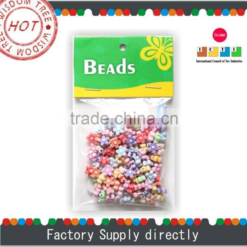 New Cheap Promotional Colorful Flower shapes Crystal bead