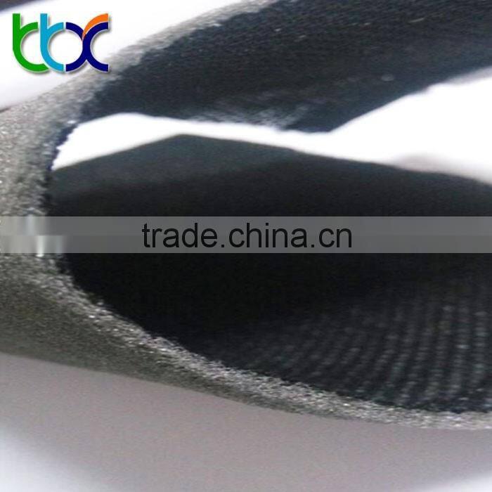 Jinjiang Manufacturer PU coated polyester oxford cloth composited with sponge and pp nonwoven fabric for bags making