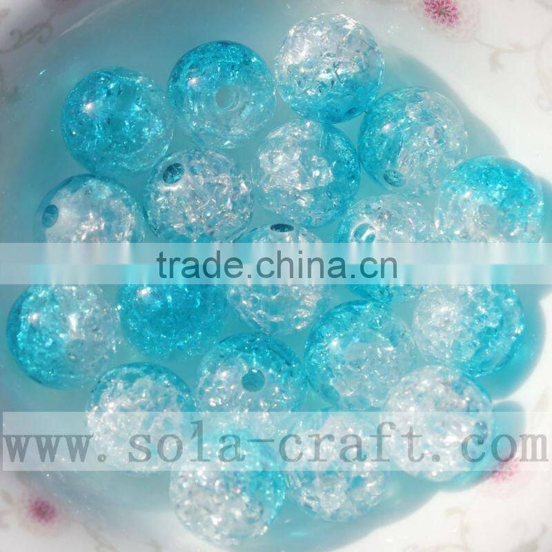 Blue 8MM 500pcs Latest Designs Cats Eye African Wedding Beads Round Resin Wholesale Necklace Crystal Bead