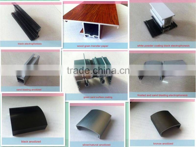 Furniture profile aluminium profiles for kitchen producting line