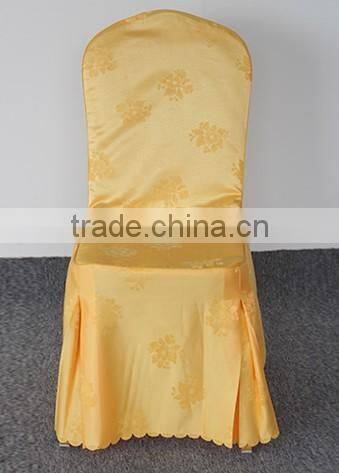 Wholesale commercial restaurant banquet chair used 100% polyester dressing luxury