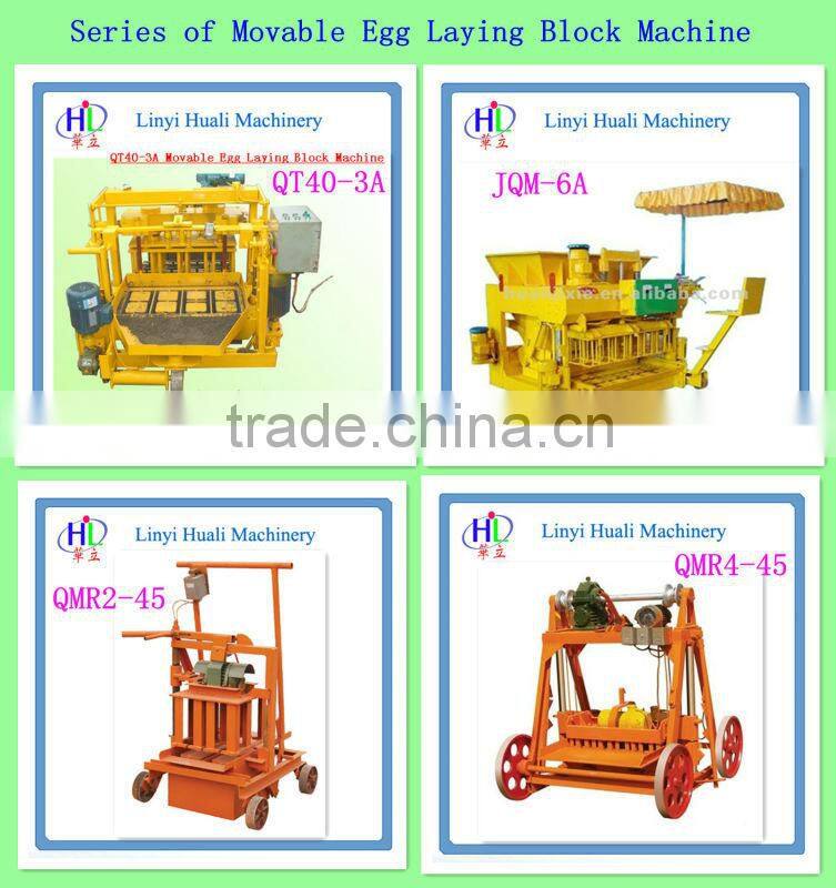 JMQ-6A egg laying block making machine in uganda/mobile block machine