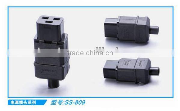 Hot selling products alibaba China IEC 320 C19 Female AC power connectors plug SS-809