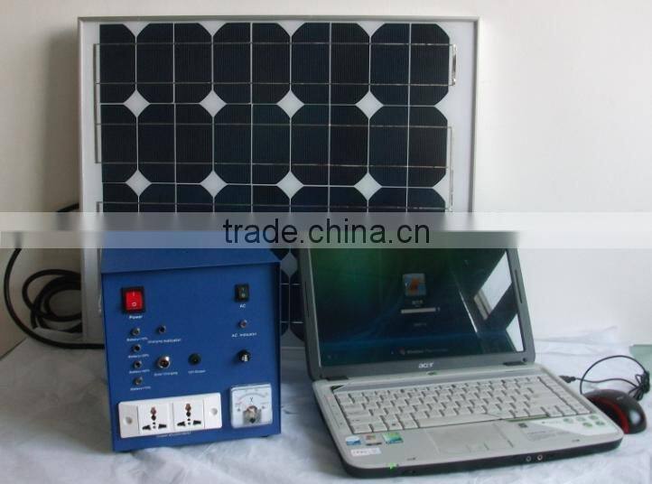 Green Energy!Solar power System for support power with 2PCS AC output and 1PCS DC 12V output