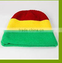 warm ski beanie/jacquard ski winter hat/knit ski winter hat