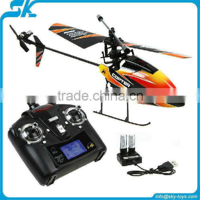 New Arrivals 4CH 2.4Ghz V911 RC Helicopter 23cm Radio Remote Control RTF single propeller LCD Display Gyro
