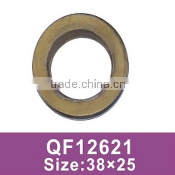 QF12621 anti-brass high quality eyelet bag accessory /metal bag eyelet