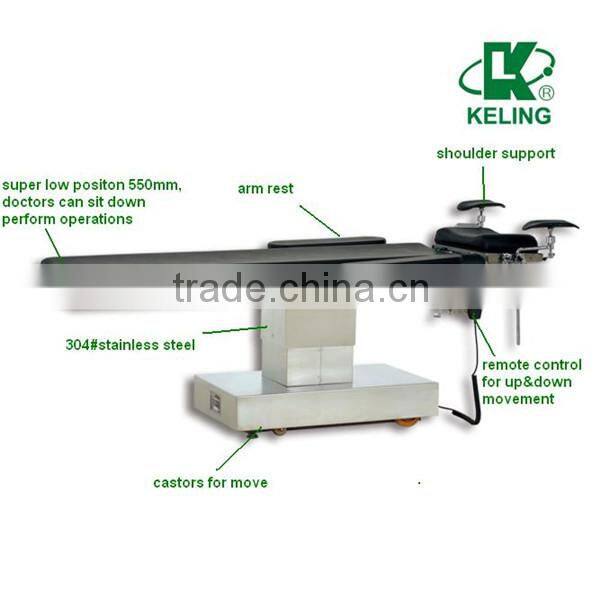 KL-YS.A Operating Theatre Bed For Eyes emergency room beds operating room bed