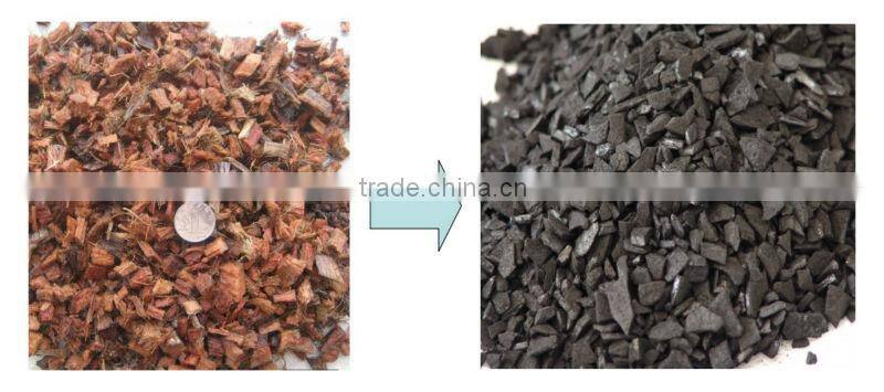 charcoal powder making machine for sawdust rice husk