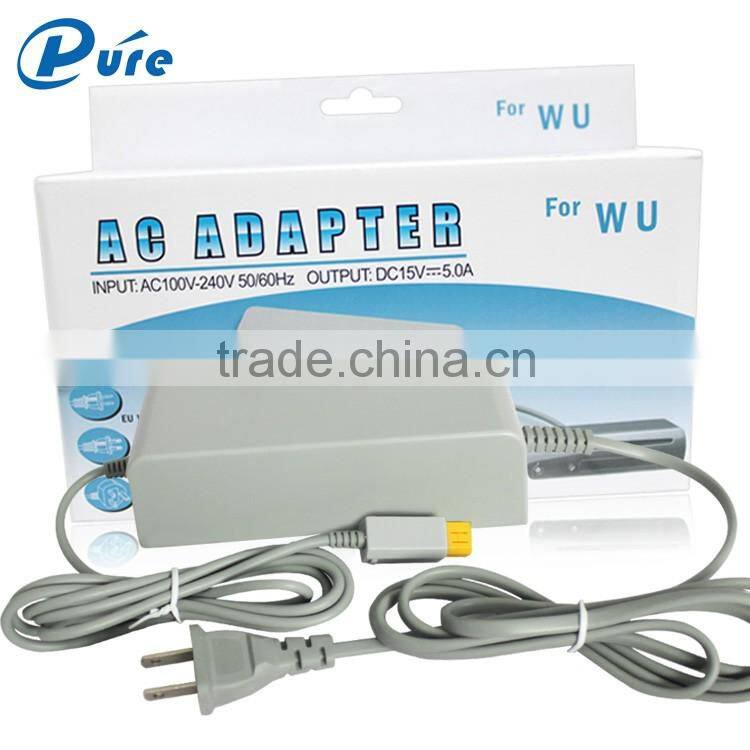 Power Supply Universal 100 - 240V AC Adapter for Wii U Console US Plug UK Plug EU Plug