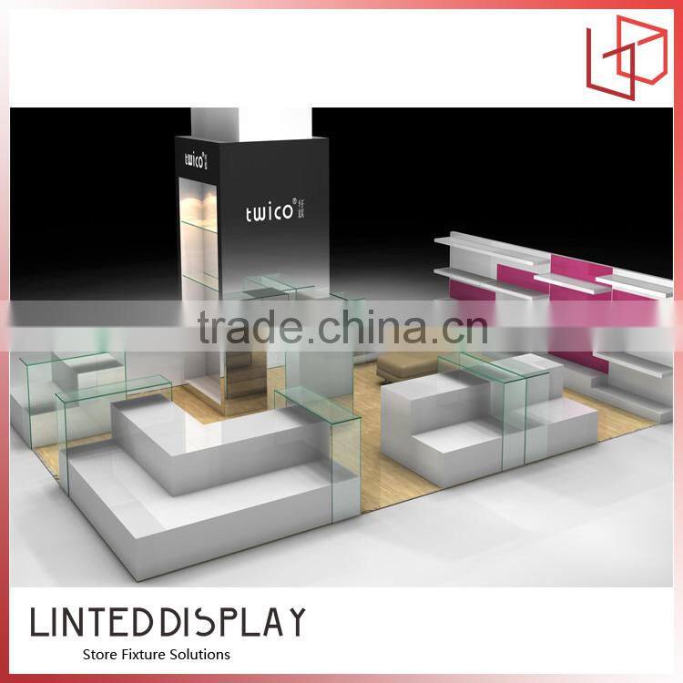 Factory direct sale customized acrylic display stand with lights