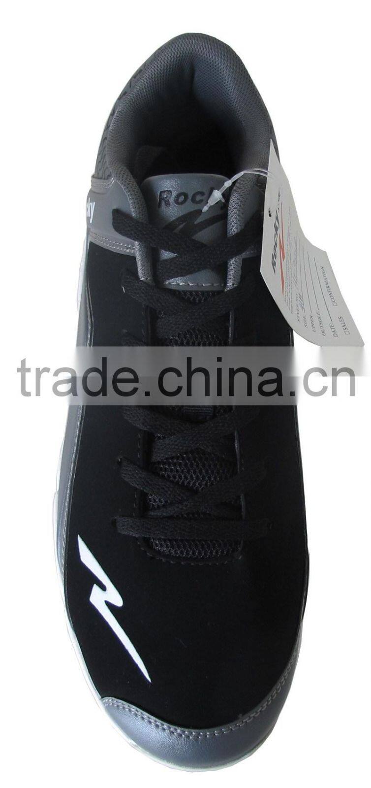 China manufacture mens baseball shoe spike shoe for men sport footwear men