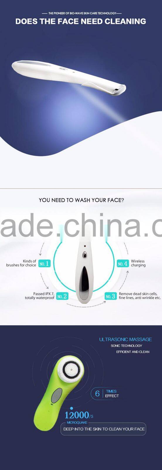 BPSK1048 Beauty Eye Pen Heating Eye Massager Eye Anti-Wrinkle Massage