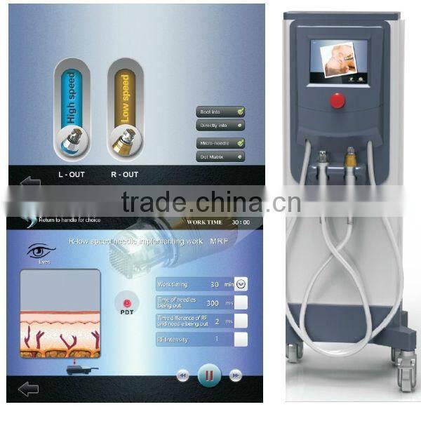 Fractional rf facial microneedle rf fraction machine,Adjustable penetration depth&Adjustable RF treatment output energy