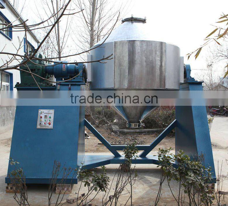 New design large size stainless steel double cone food mixer