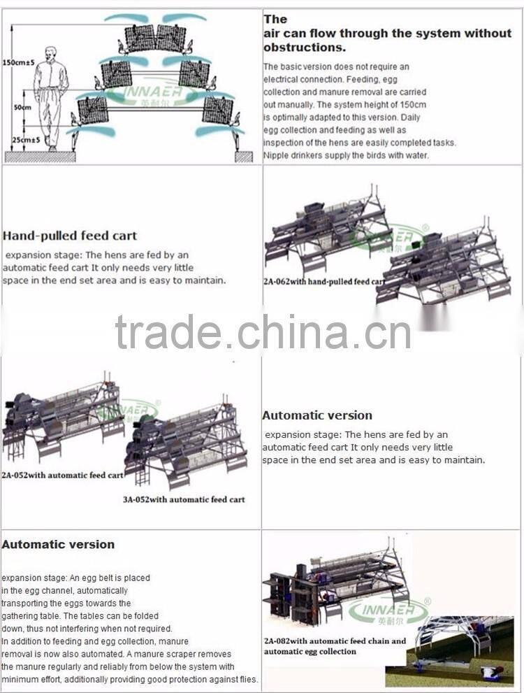 3,4,5,6tiers cage chicken cages for breeding