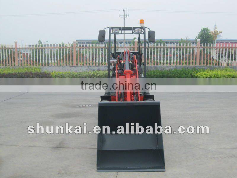 Chinese new style with Quick Hitch and Joystick mini wheel loader