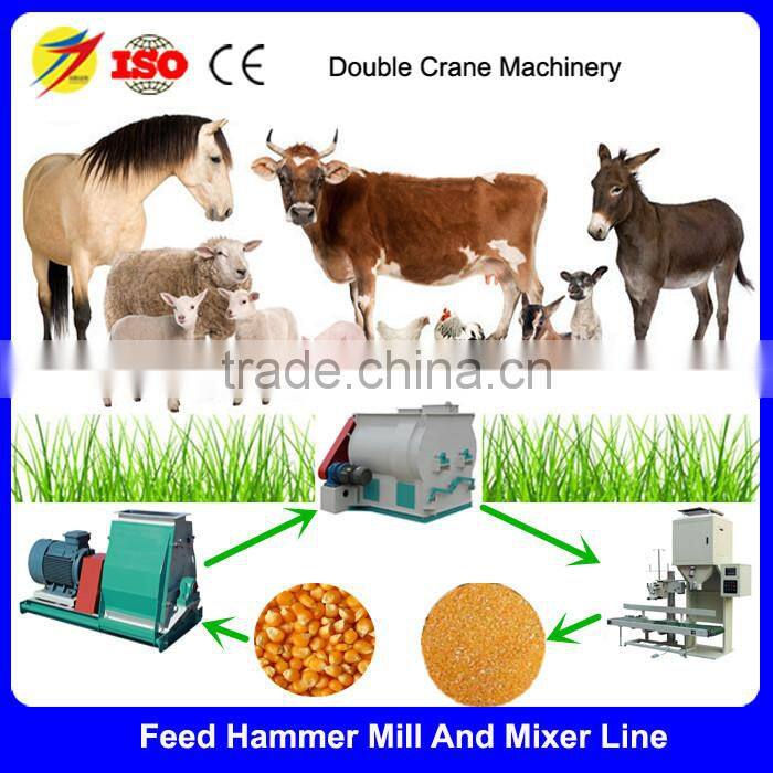 Hot sales poultry feed mash feed processing machine with output 5TPH