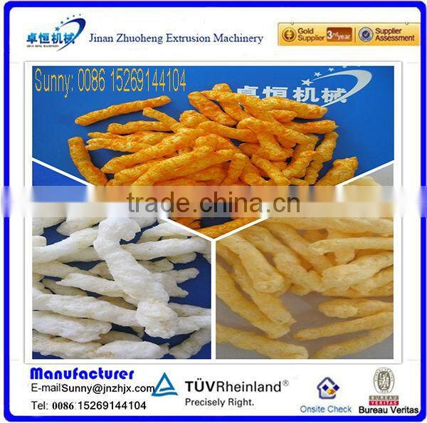 Cheetos crunchy corn twisted puffs line