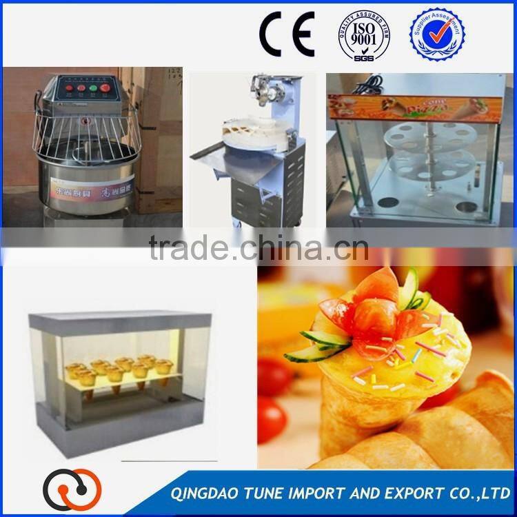 Pizza cone processing line machine for sale