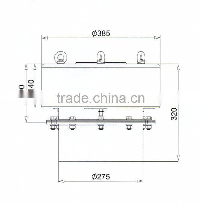 Cement silo safety valve