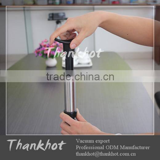 Food grade stainless steel Vacuum bottle saver