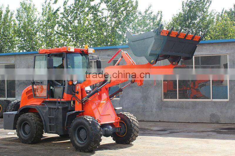 UK cow house radlader mini farm loader 38KW engine EPA good