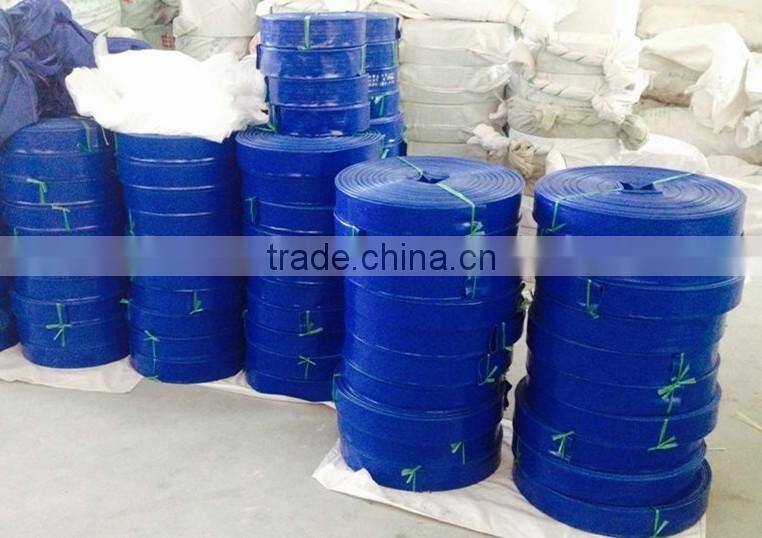 PVC lay flat hose high quality agriculture drip irrigation hose