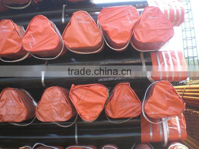 Direct sale Inside and Outside Plastic Coated Seamless Steel Pipe DN50 from mill