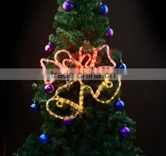 Outdoor LED Ringing Bells Christmas Light Decoration