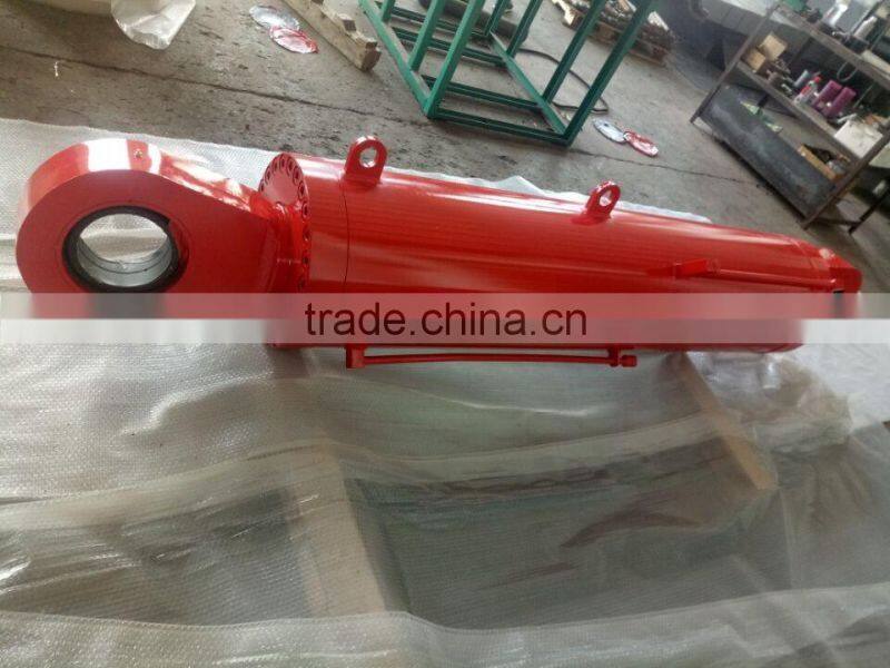 double acting piston rod hydraulic cylinder used for ship