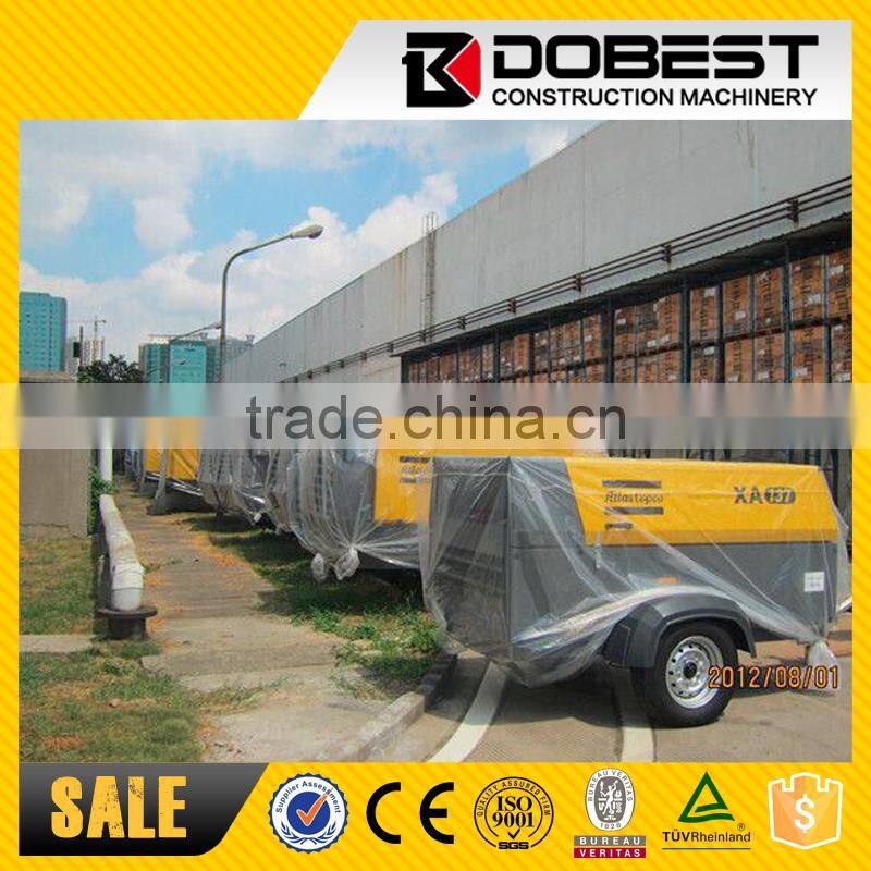 Atlas Copco Screw Air Compressor XAS67 Mobile Air Compressors