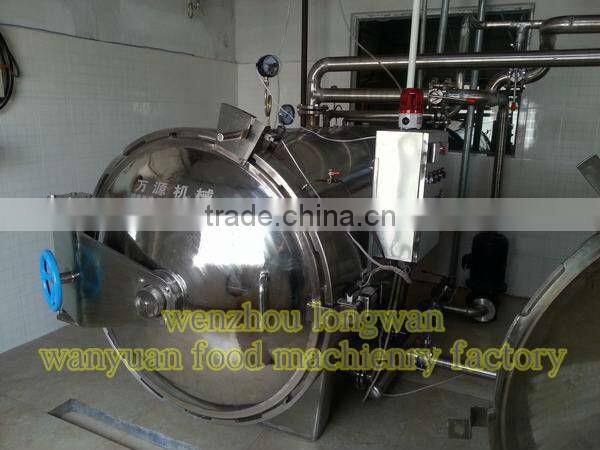counter pressure steam spray sterilizer retort for canning food
