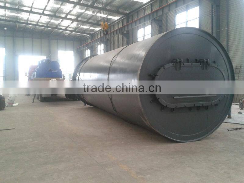 12-15Ton Used Tyre Refine To Oil Plant Getting Pyrolysis Tyre Oil