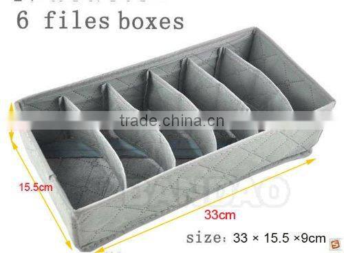 Foldable Bamboo Charcoal Organizer Storage Box