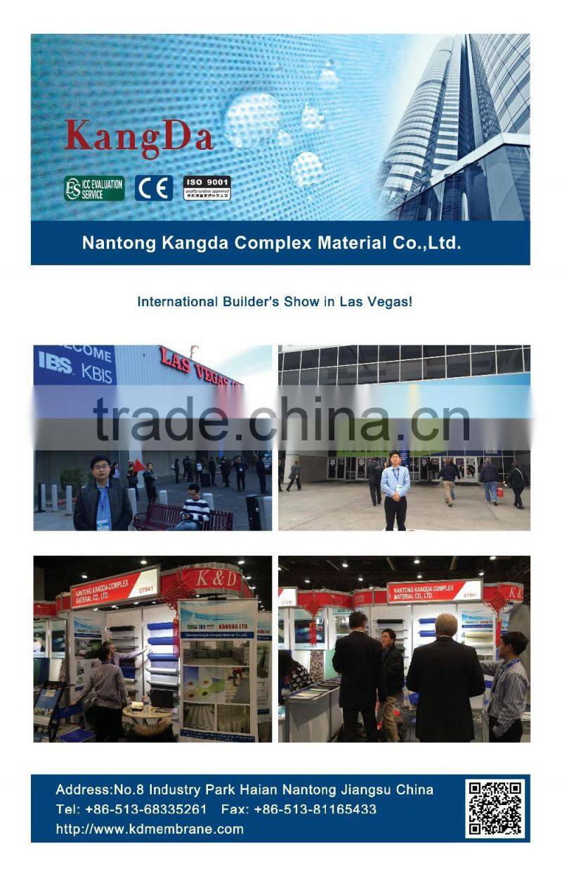 Competitive Price Waterproofing Breathable Membrane used for Roofing Underlay