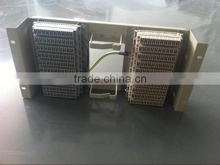 New White 10-Pair Telephone Krone type LSA-PLUS IDC connection module