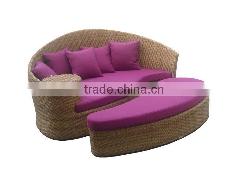Hotel Resort Sofa Bed Garden Sunbed Outdoor Furniture