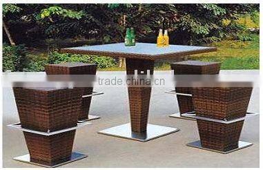Rattan Furniture Garden Table Set