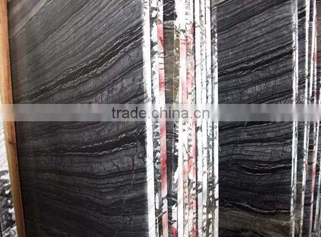 Good price natural ancient wood marble slabs