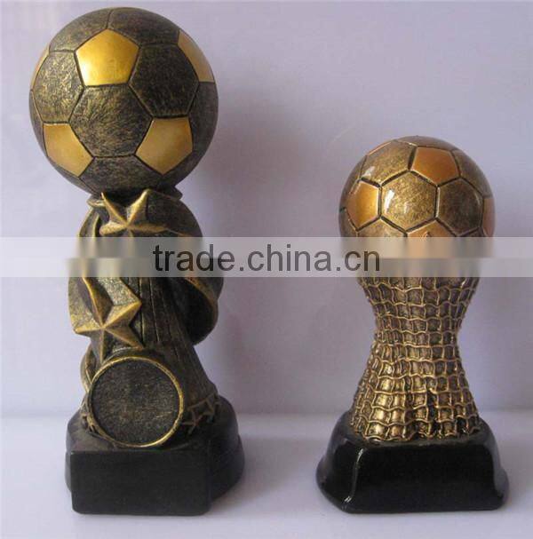 Polyresin horse souvenir trophy