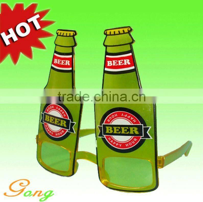 2012 fashion beer party sunglass hot sell