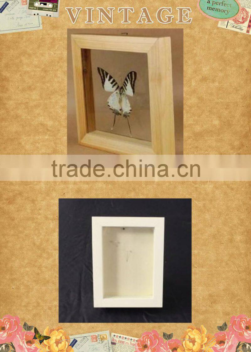 Custom wooden Photo Frame Shadow boxes wholesale