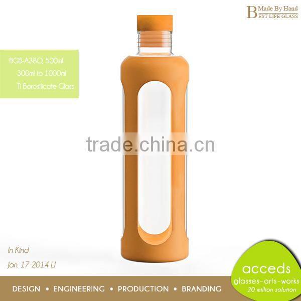 Different Types Silicone Sport Travel Drinking Bottles